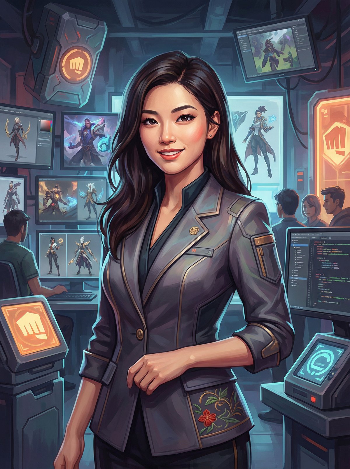 多多视频游戏视频制片人李梦琪