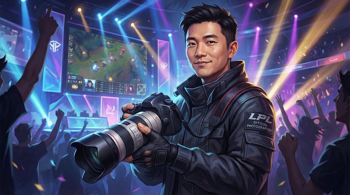 多多视频电竞摄影师王浩然